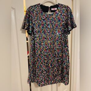 Buddy Love Elliot Multi Colored Sequence Dress
